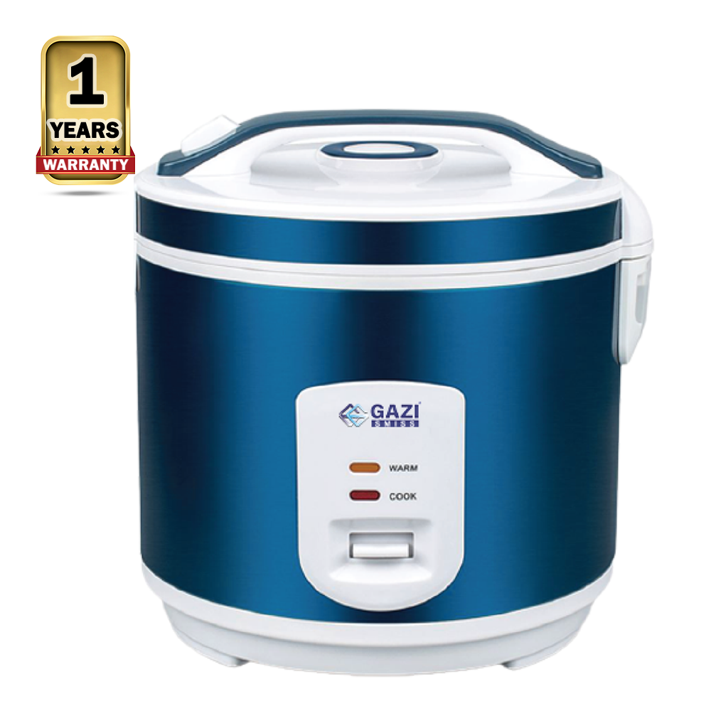 Gazi DRC-18B Rice Cooker - 1.8 Liter - Blue