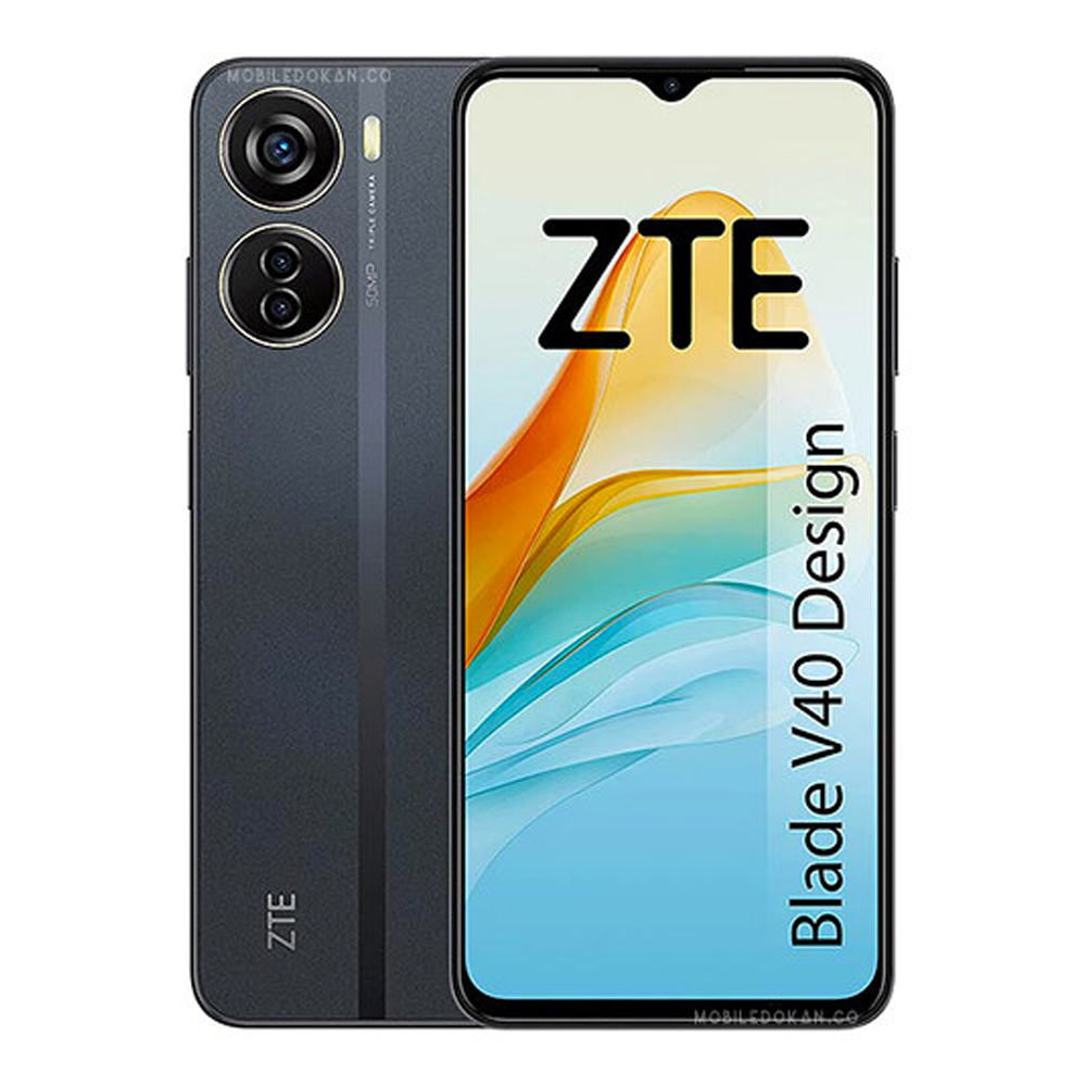 ZTE Blade V40 Design Smartphone - 6GB RAM - 128GB ROM - 50MP Camera - 6 ...