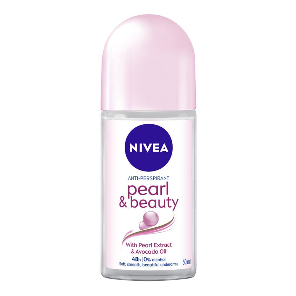 Nivea Pearl and Beauty Roll On for Women - 50ml - 83735