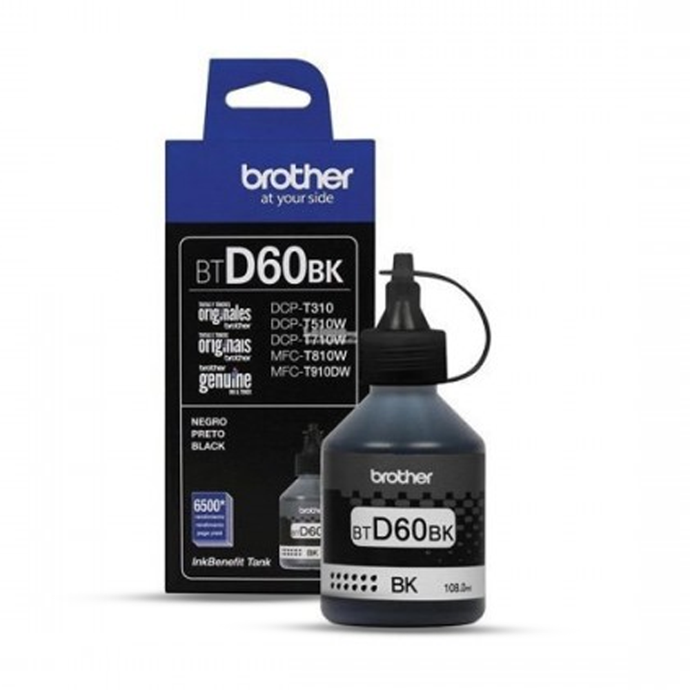 Brother BTD60BK Ink Bottle - Black 