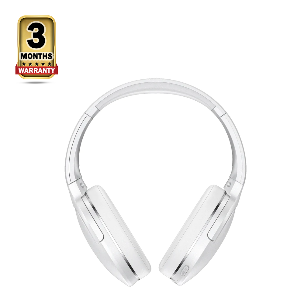 Baseus D02 Pro Encok Wireless Headphone - White - NGTD010302