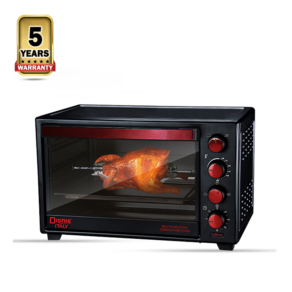 Disnie DEO-28R Multifunction Convection Electric Oven - 28 Litre - Black