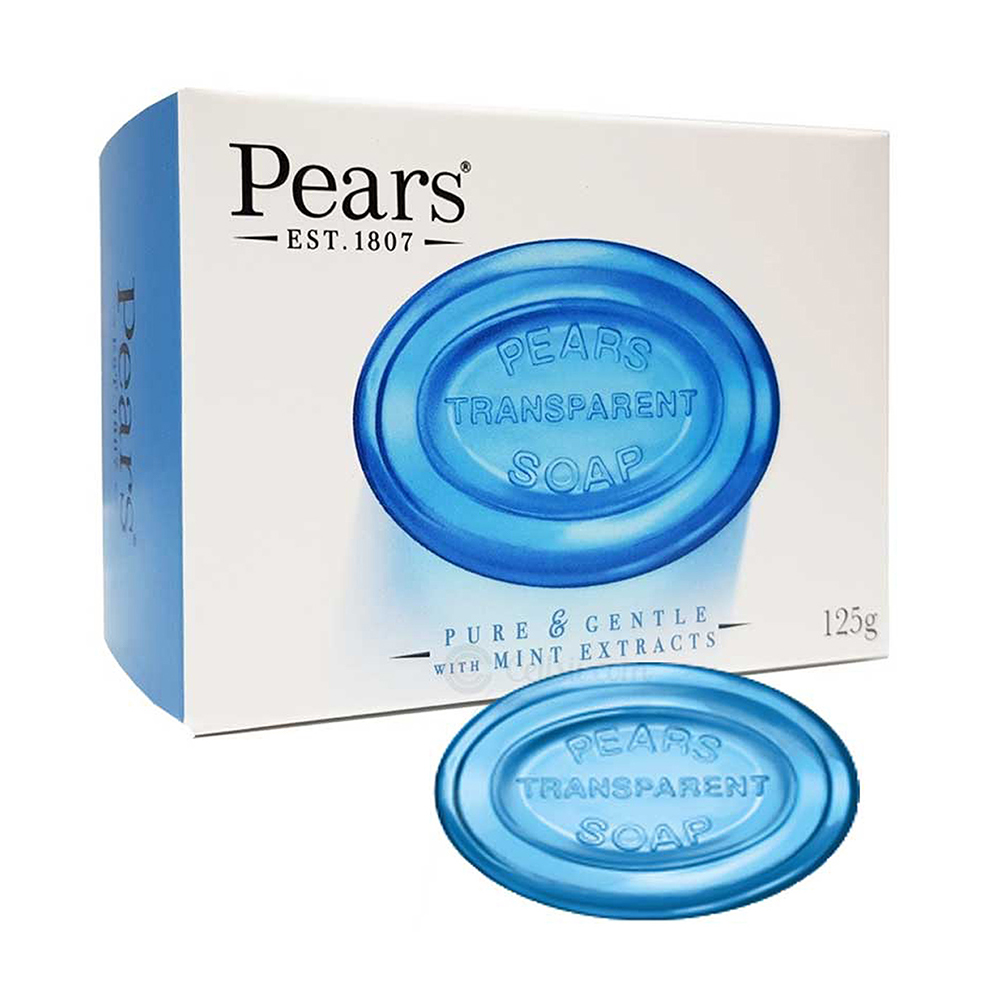 Pears Transparent Soap with Mint Extracts - 125gm - RTS -23