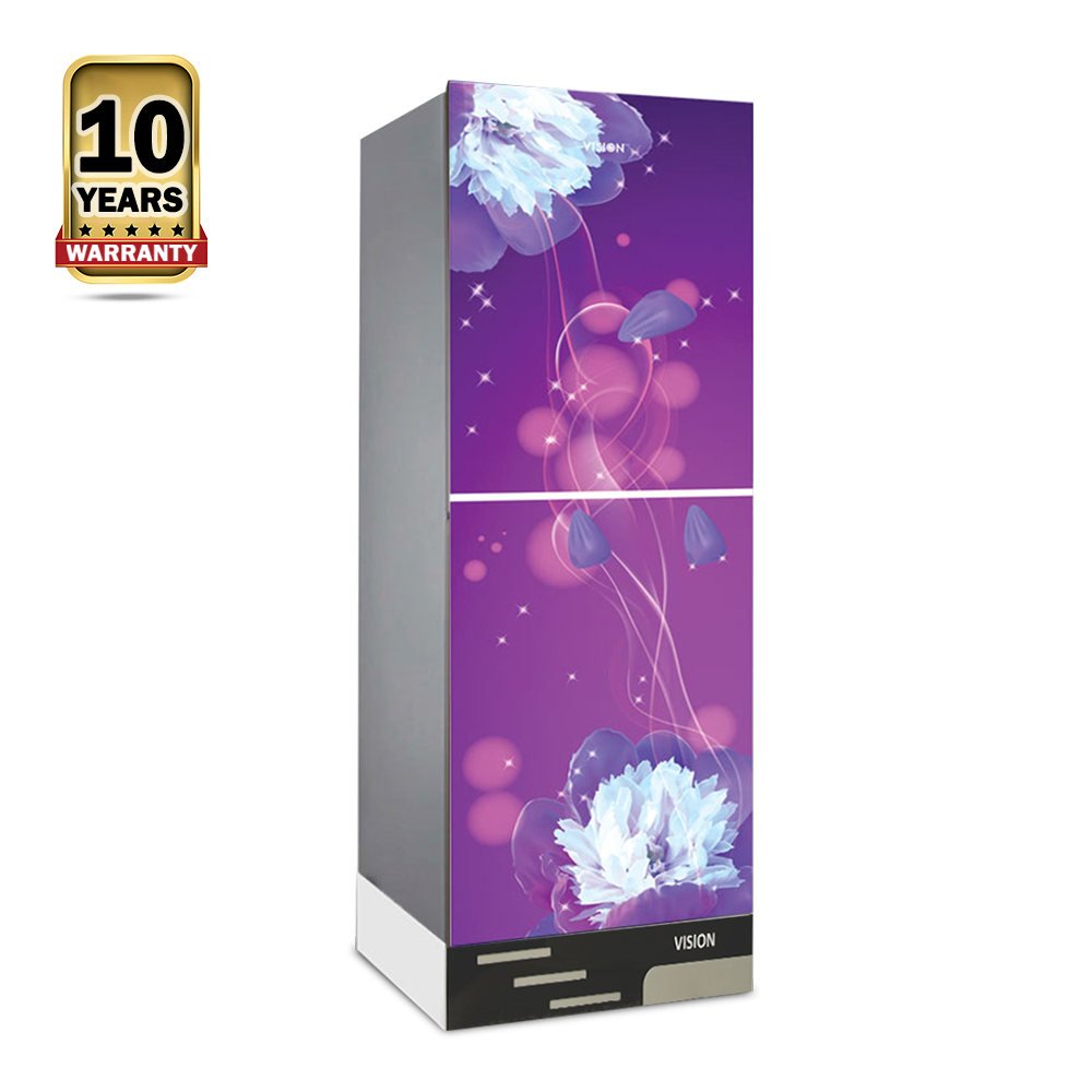 Vision GD RE-216L Refrigerator - 252 Litre - Purple Peony