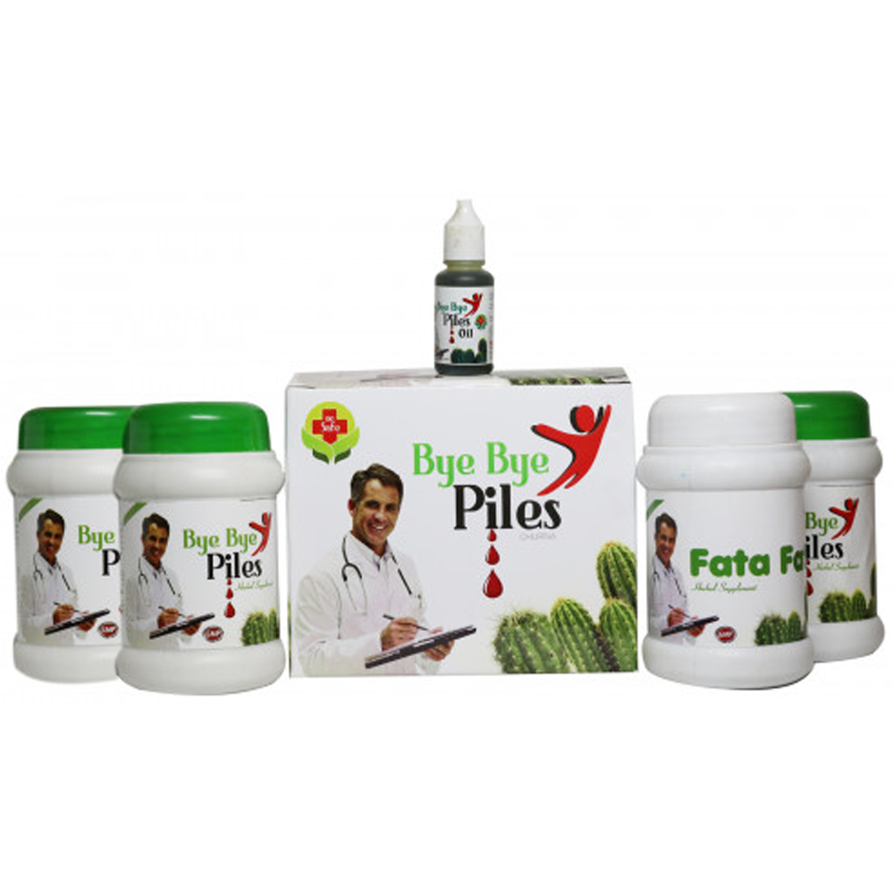Bye Bye Piles Hemorrhoids Alternative Medicine Herbs Mixture 400gm