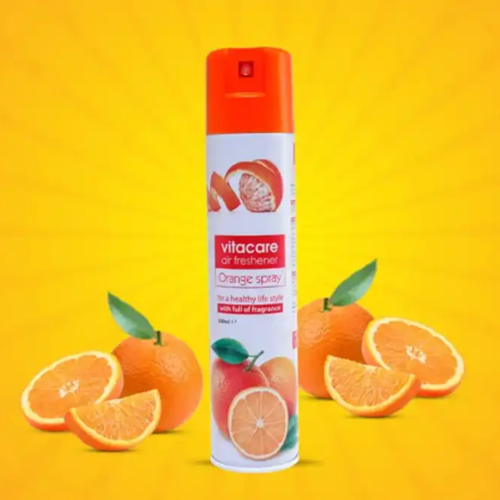  Vitacare Air Freshener Spray - Orange - 300 ML