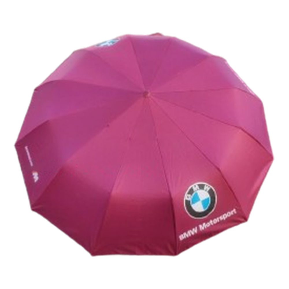 BMW 12 Sticks Auto Open and Close Umbrella - Maroon
