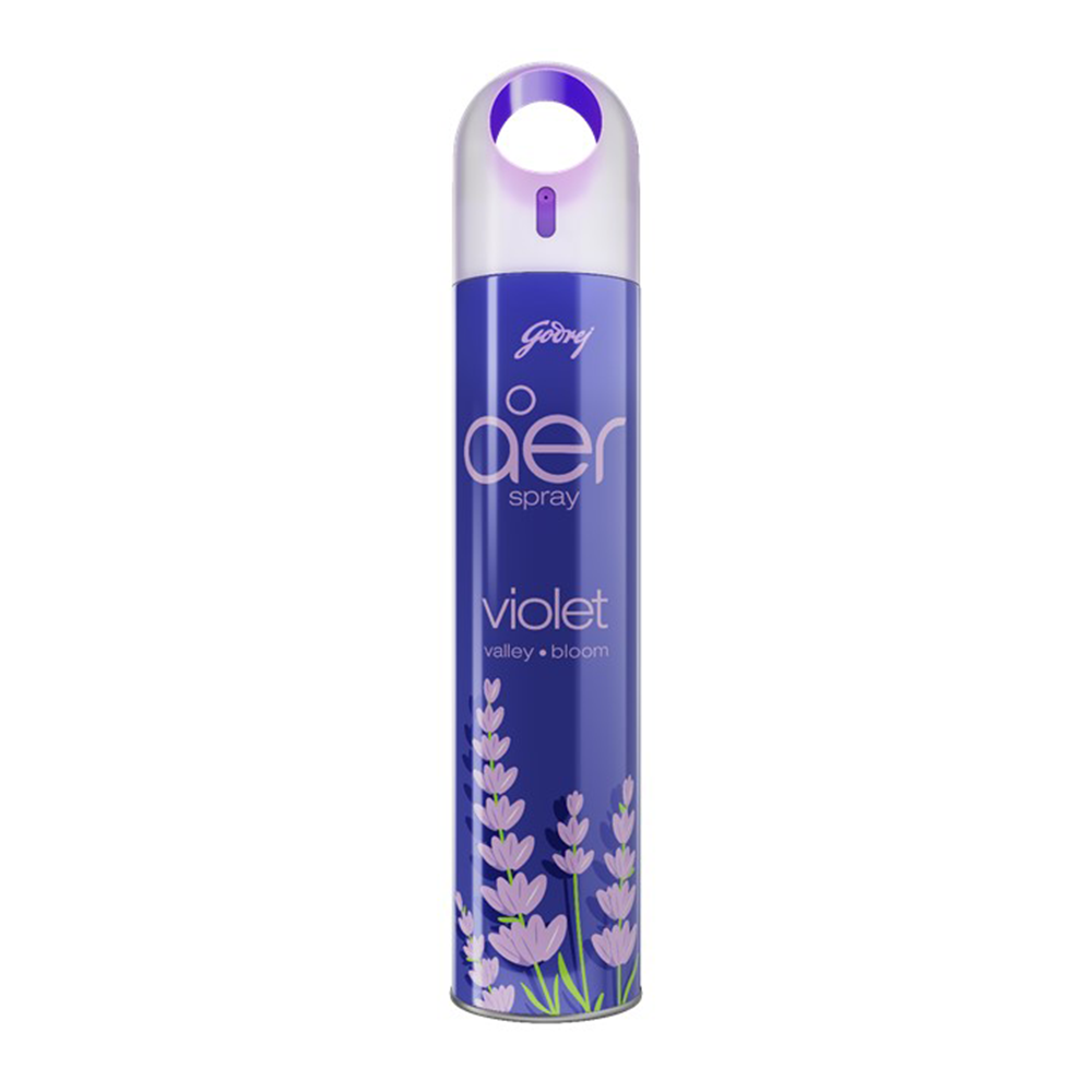 Godrej Aer Room Air Freshener Spray Violet Velley Bloom - 300ml