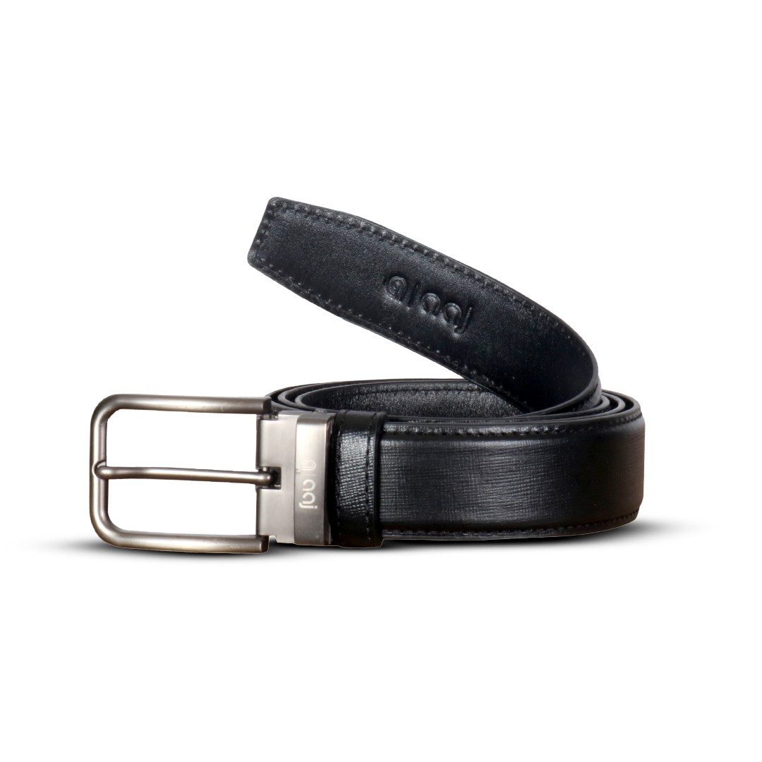 AAJ Belt For Men - Black - SB-B48