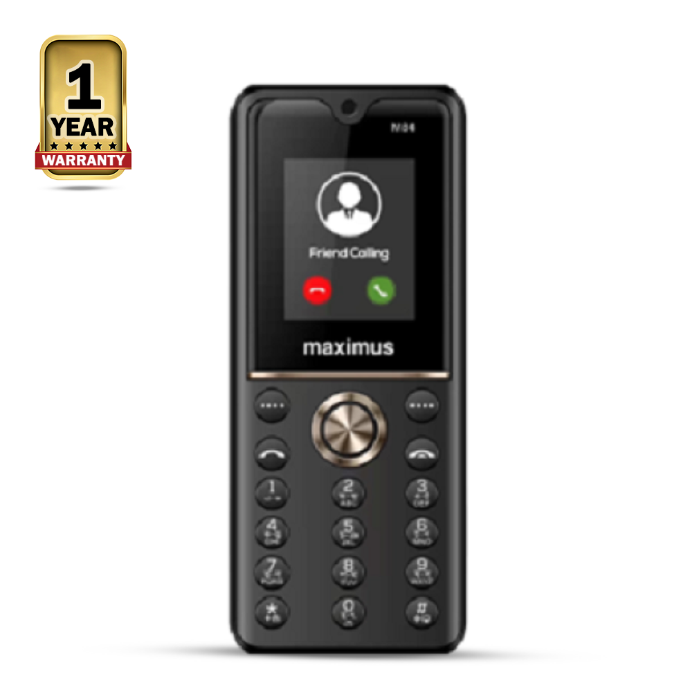 Maximus M84 3 Sim Mobile Phone - Black