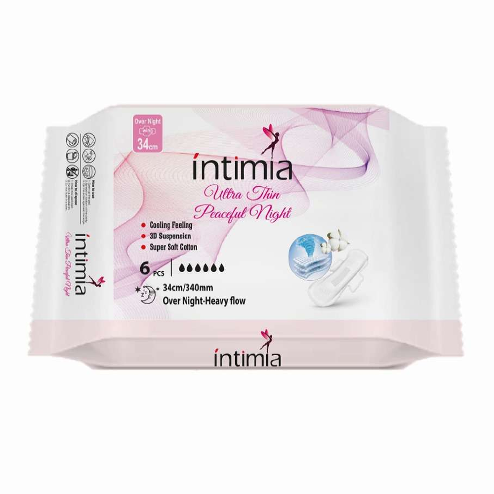 Intimia Sanitary Napkin Peaceful Night (Heavy Flow) - XL 340mm