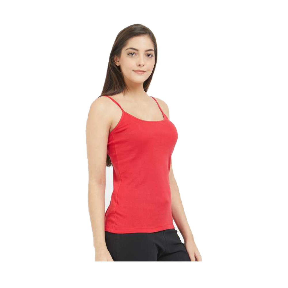 Laksba 5124 Cotton Tank Tops for Women - Red