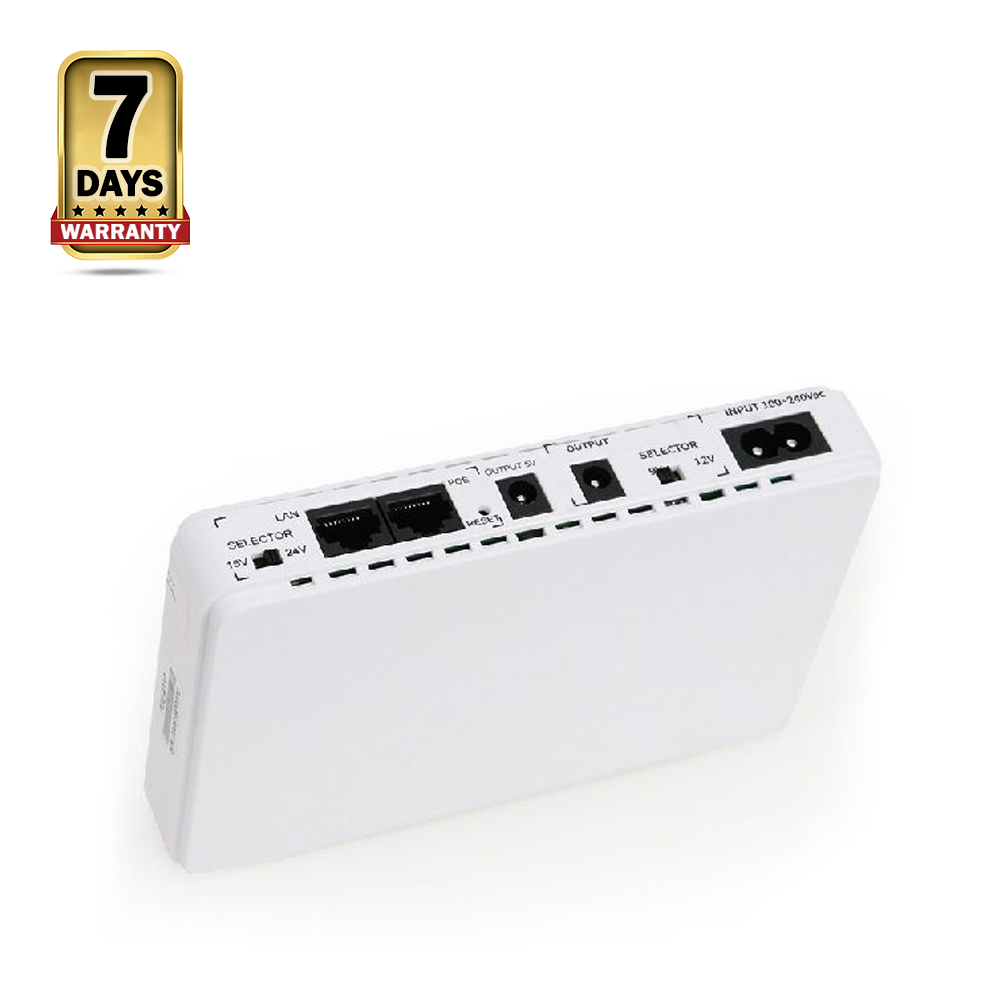 SKE POE432 Mini DC UPS Output - 17W - White