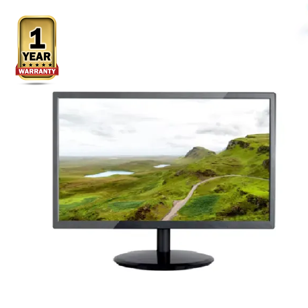 Live Tech HD LED Monitor - 19 Inch - Black