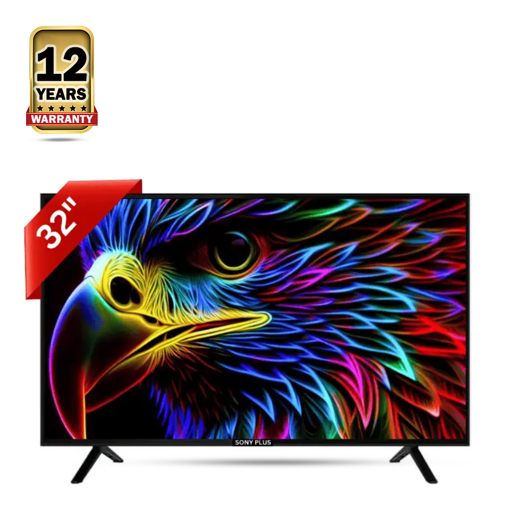 Sony Plus Smart Double Glass Android Full HD  LED TV - RAM 2 GB - ROM 16 GB - 32 Inch