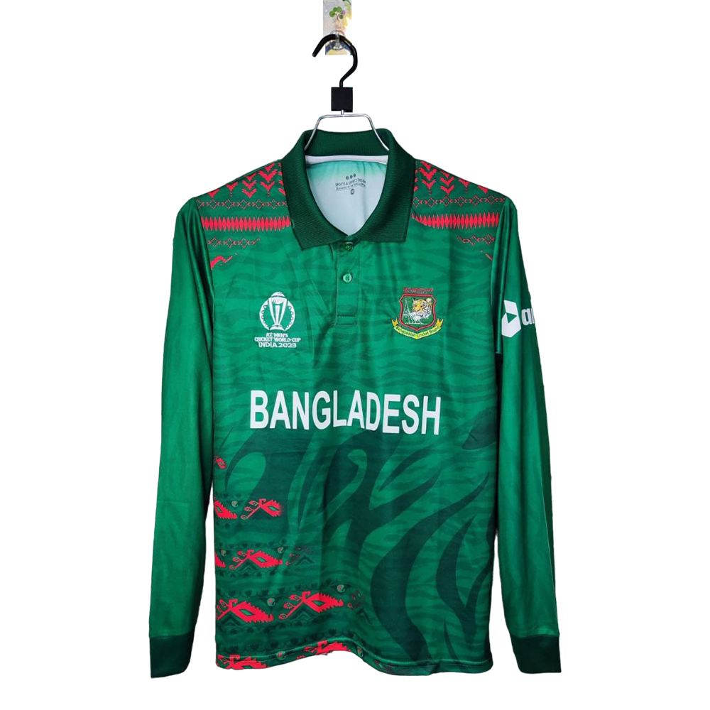 Bangladesh World Cup 2023 Full Sleeve Jersey - Replica
