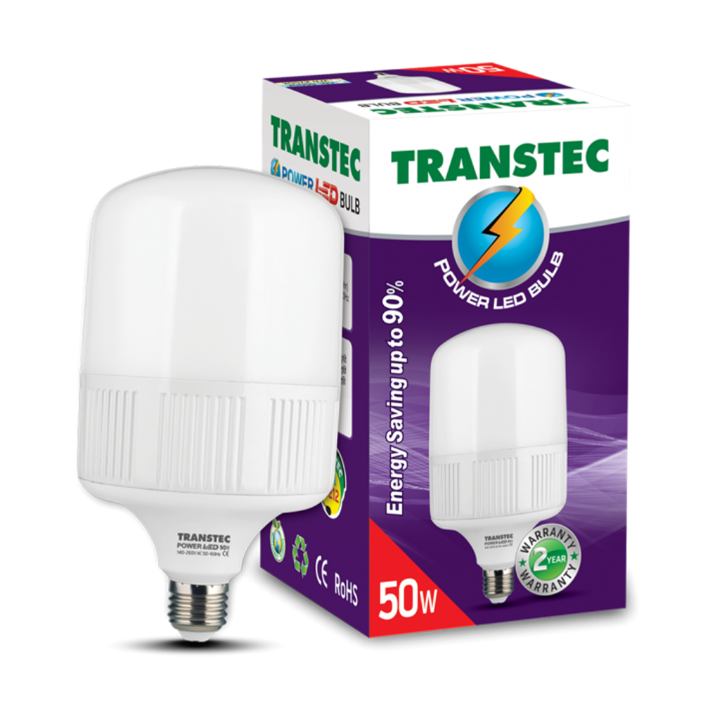 Transtec E27 AC LED Bulb - 50W