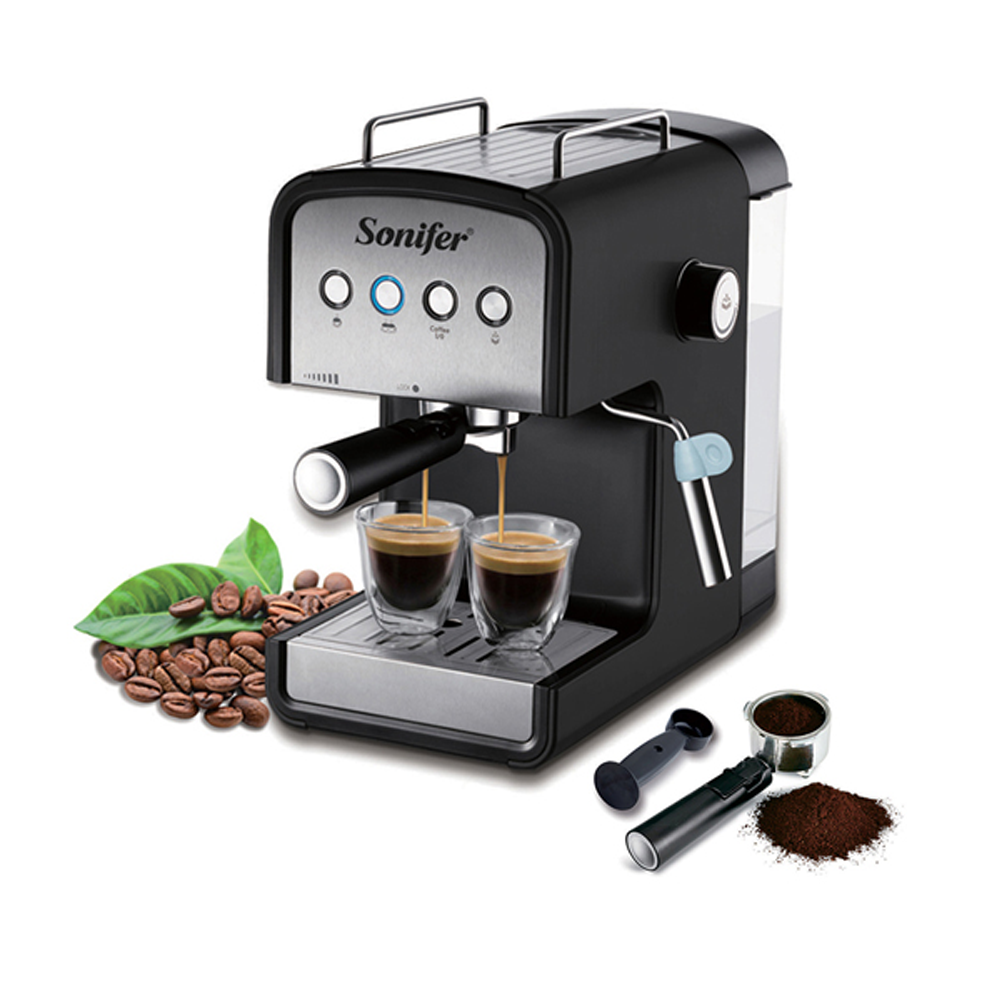 Sonifer Sf-3529 Automatic Espresso Coffee Machine - 1.2Ltr