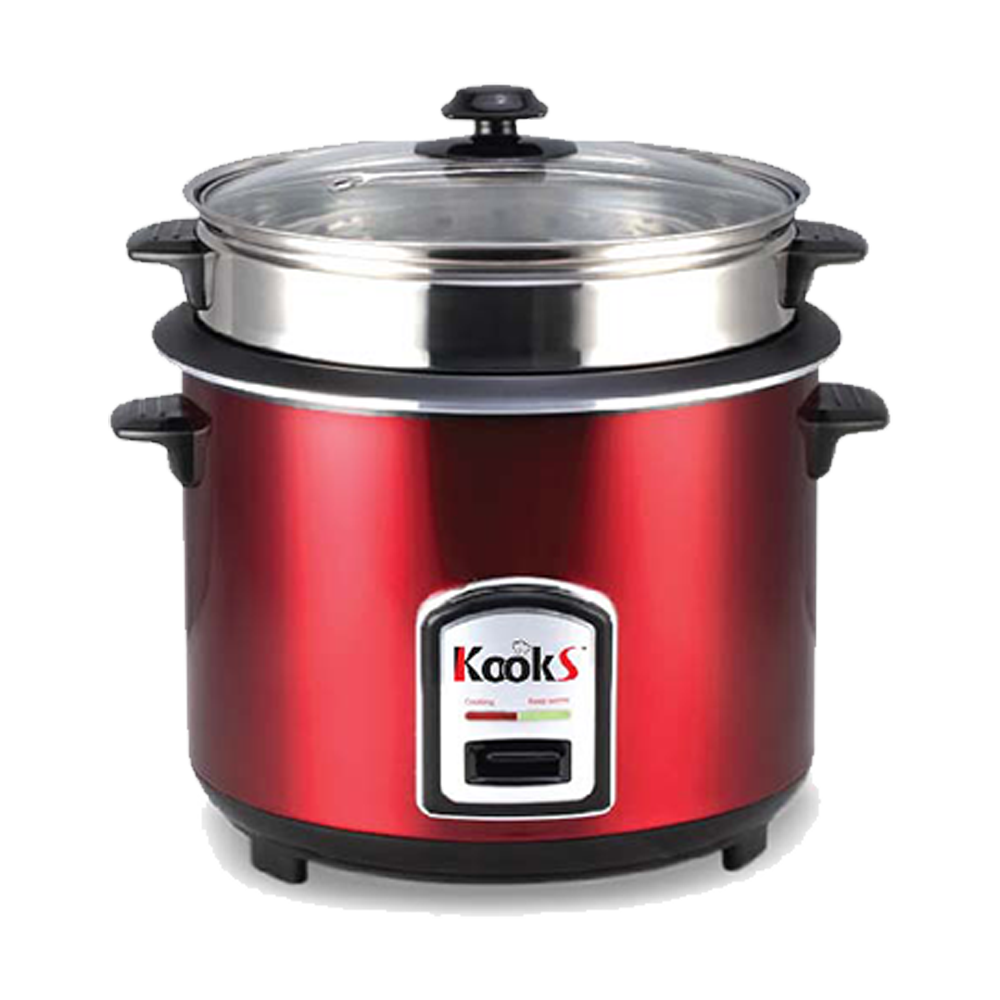 RFL KOOKS Rice Cooker - 3 Liter - Red - 868558