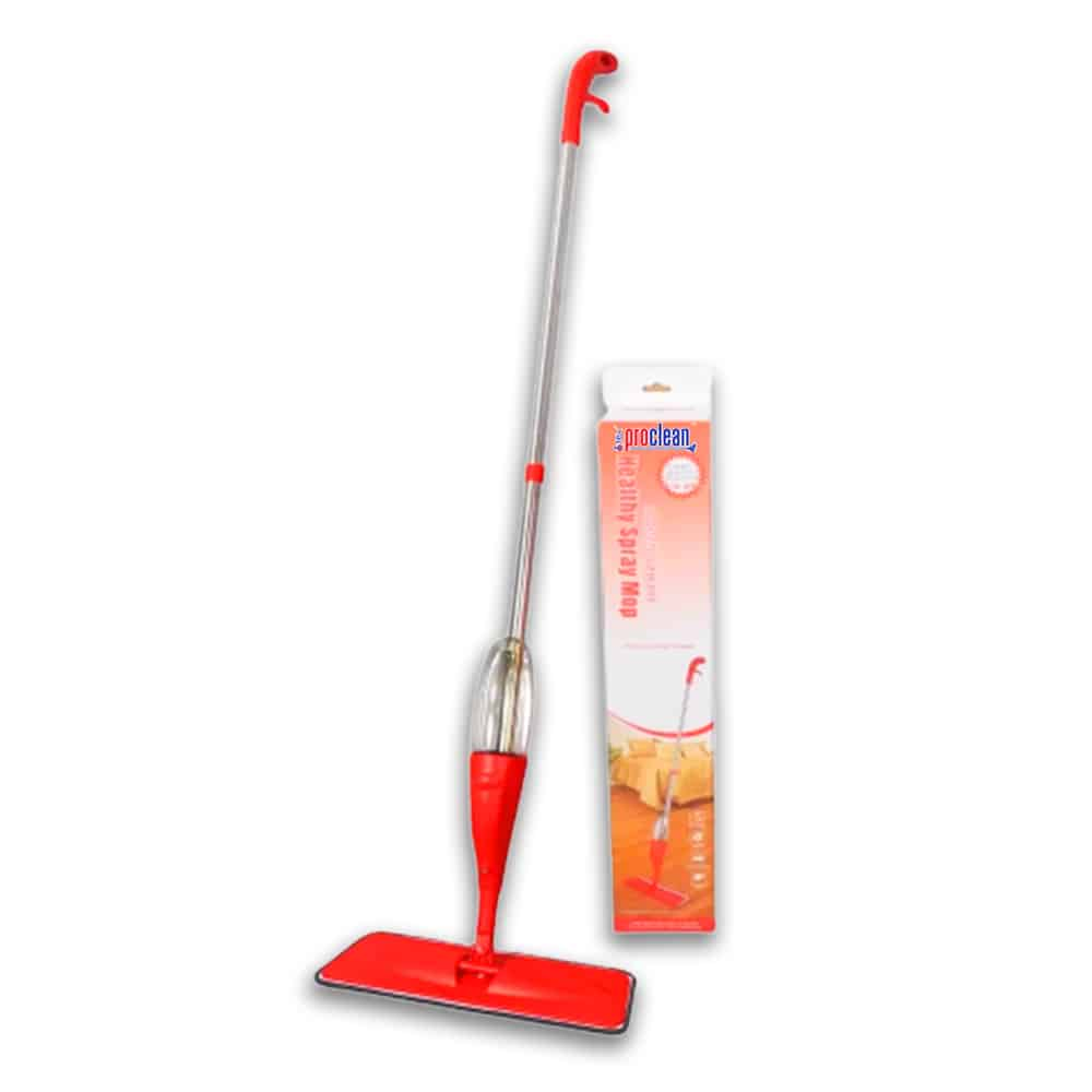 Floor Cleaning Healthy Spray Mop - Red - SM-1770