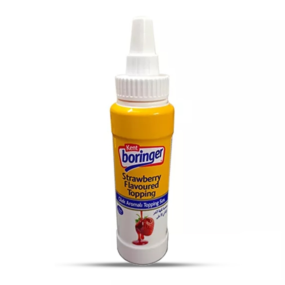 Kent Boringer Toppinng Strawberry Flavour - 300gm