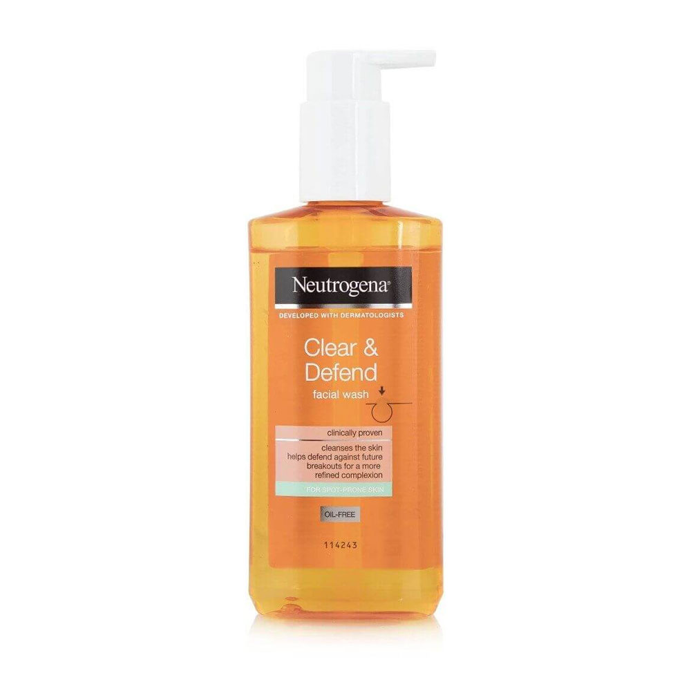 Neutrogena Clear & Defend Oil Free Face Wash - 200 ml