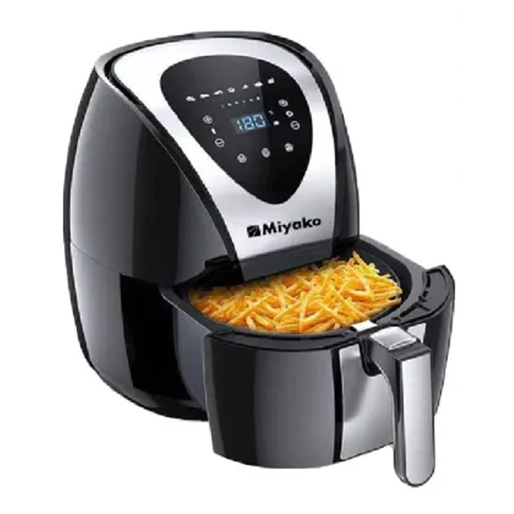 Miyako AF-618 Digital Air Fryer - 4.5 Liter - Black