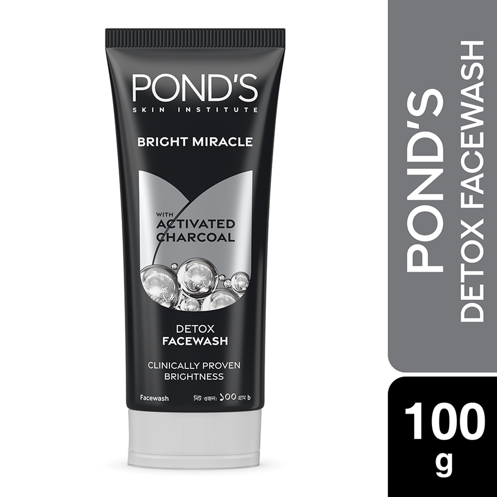 Pond's Face Wash Bright Miracle Detox - 100g