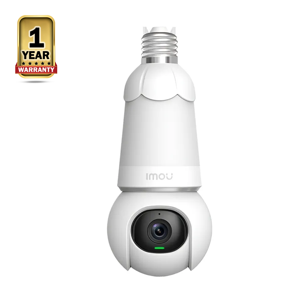 IMOU E27 3MP 360° Coverage WiFi Security Bulb Camera - White