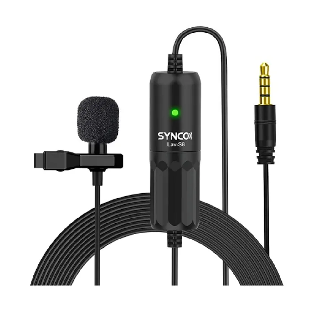 Synco Lav-S8 Omnidirectional Professional Lavalier Microphone
