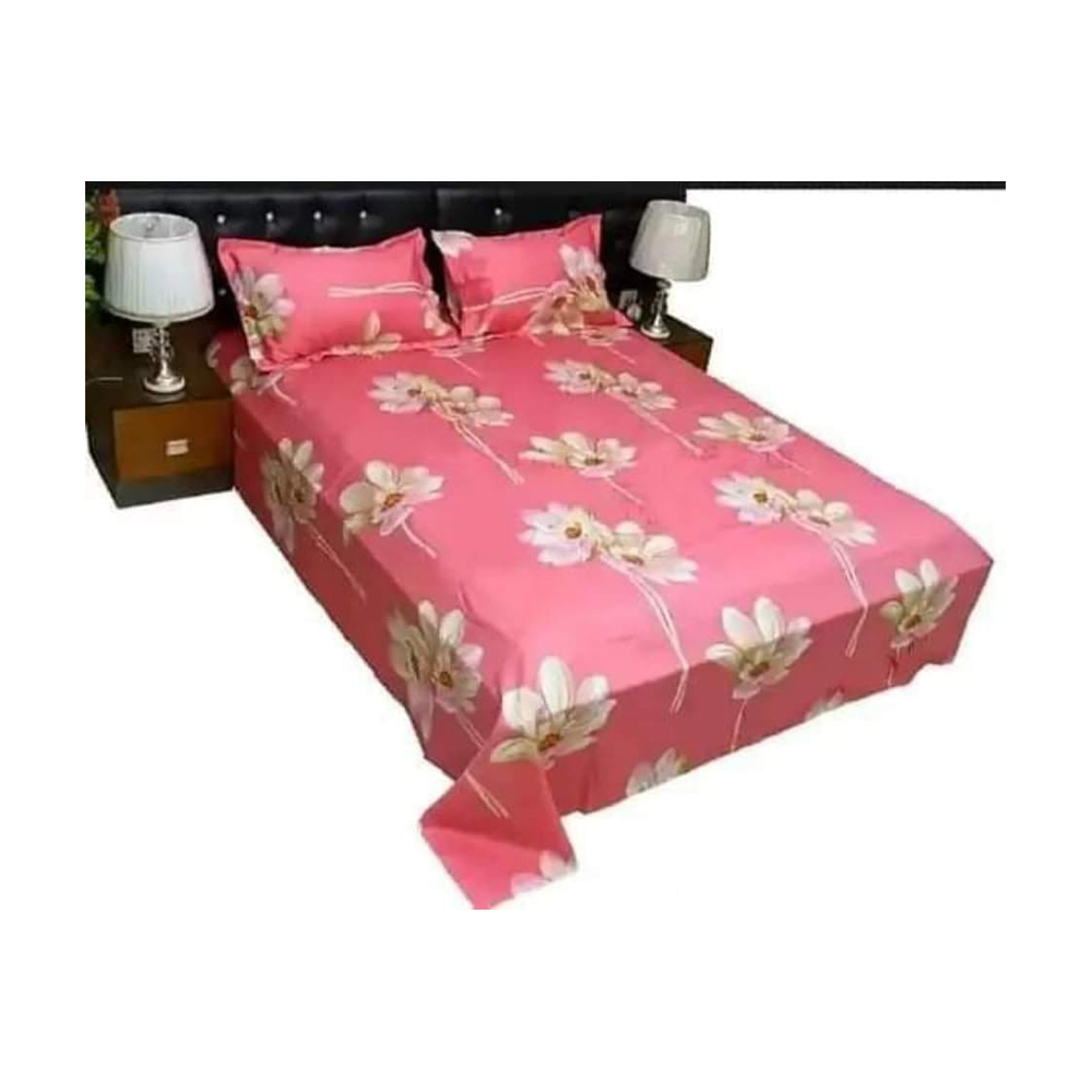 King Size Cotton Panel Bedsheet - NT-63 - Multicolor