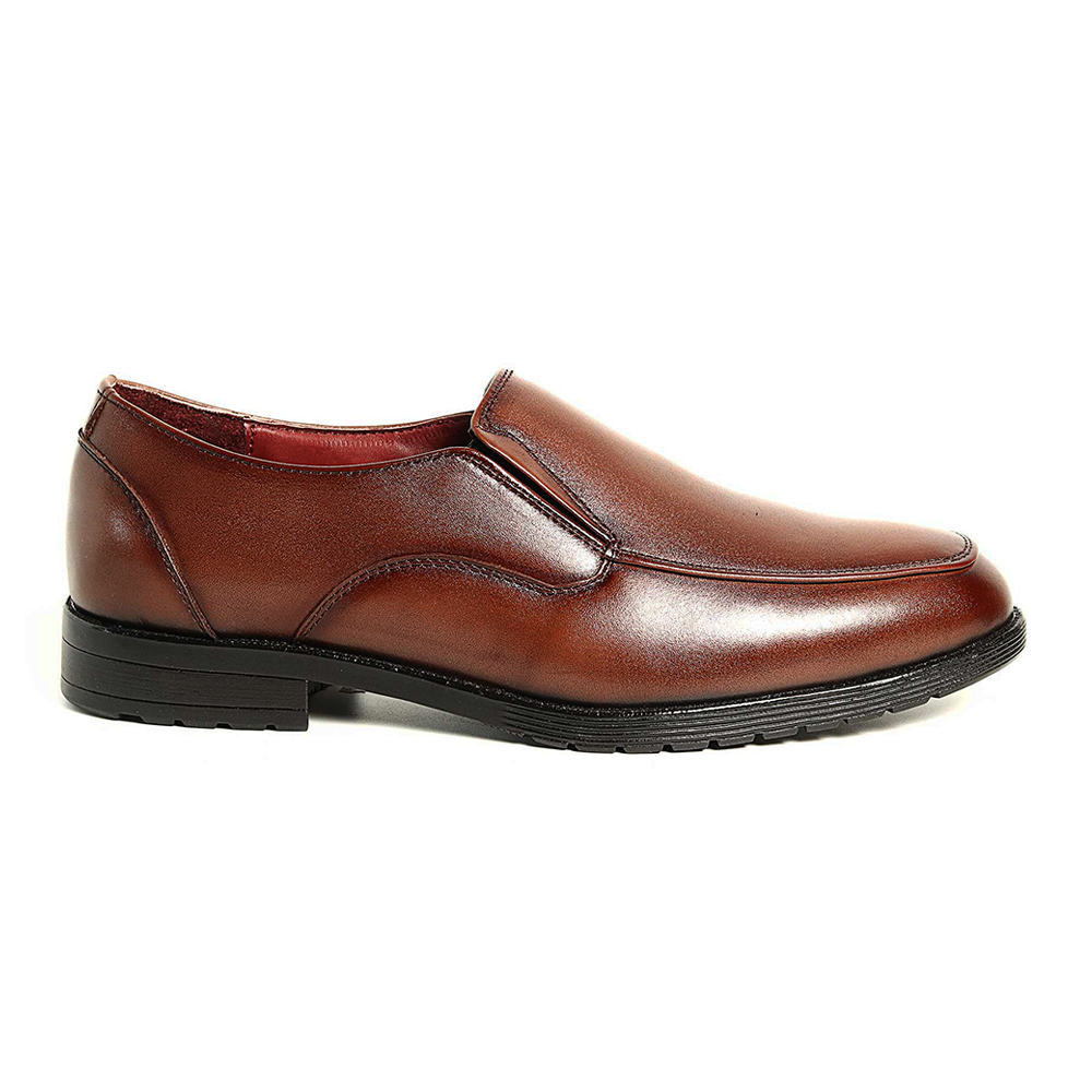 Zays Leather Premium Formal Shoe For Men - Brown - SF99
