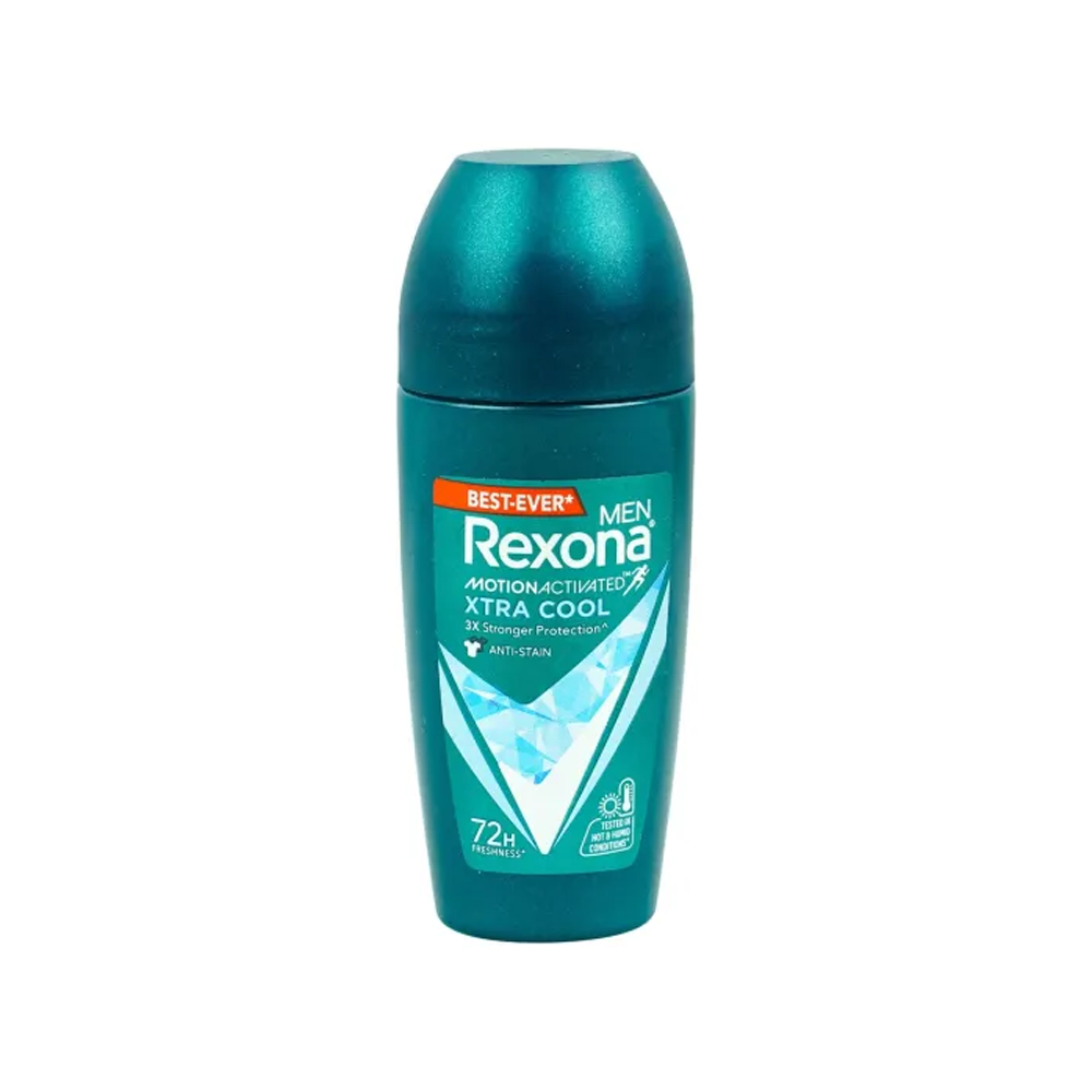 Rexona Stronger Xtra Cool 72h Protection Roll On For Men - 45ml