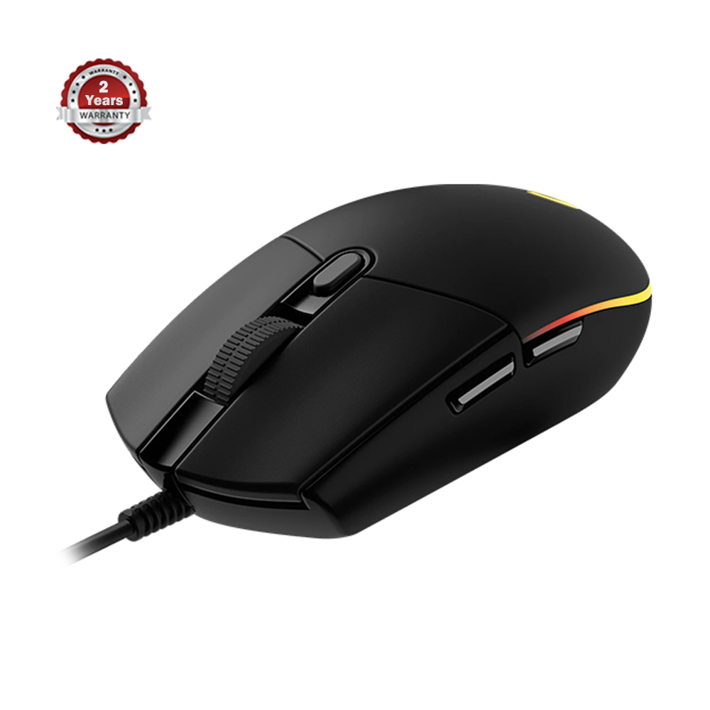 Logitech G102 Light sync Gaming Mouse - Black