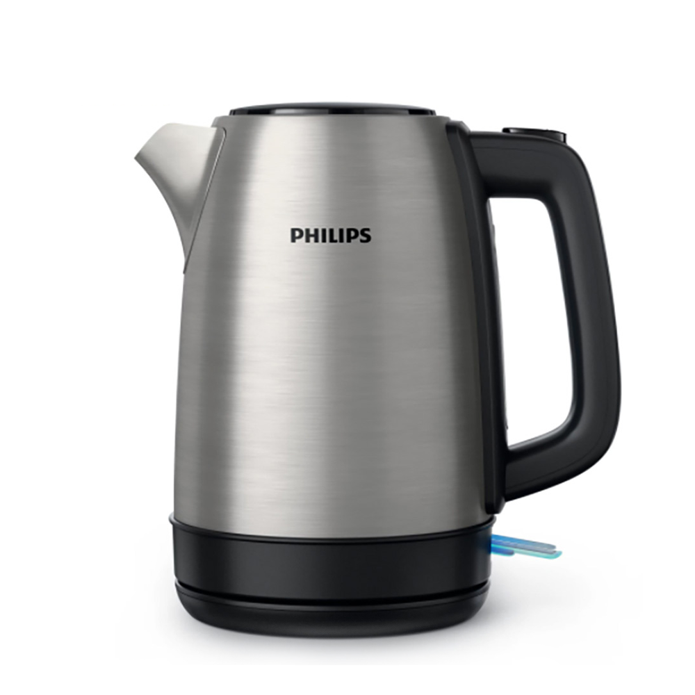 Philips HD9350/92 Electric Kettle - 1.7 Ltr - Black and Silver 
