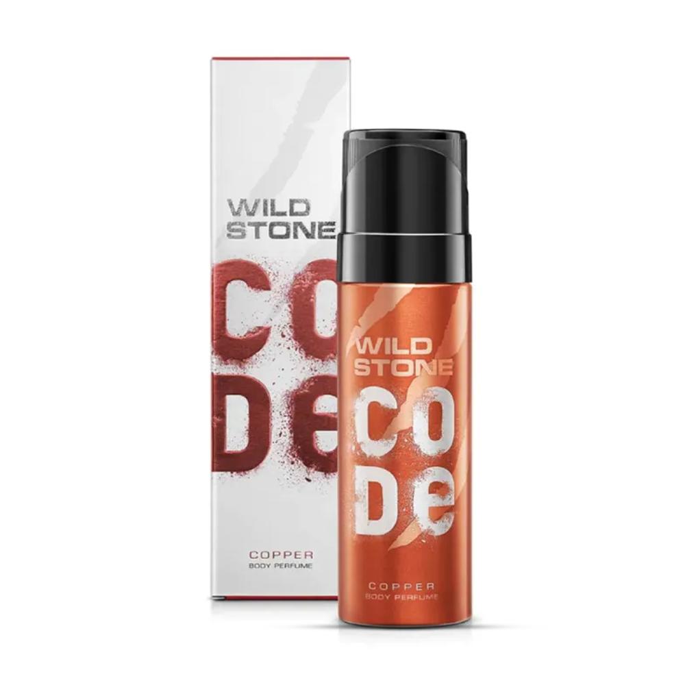 Wild Stone CODE Copper Body Perfume For Men - 120ml