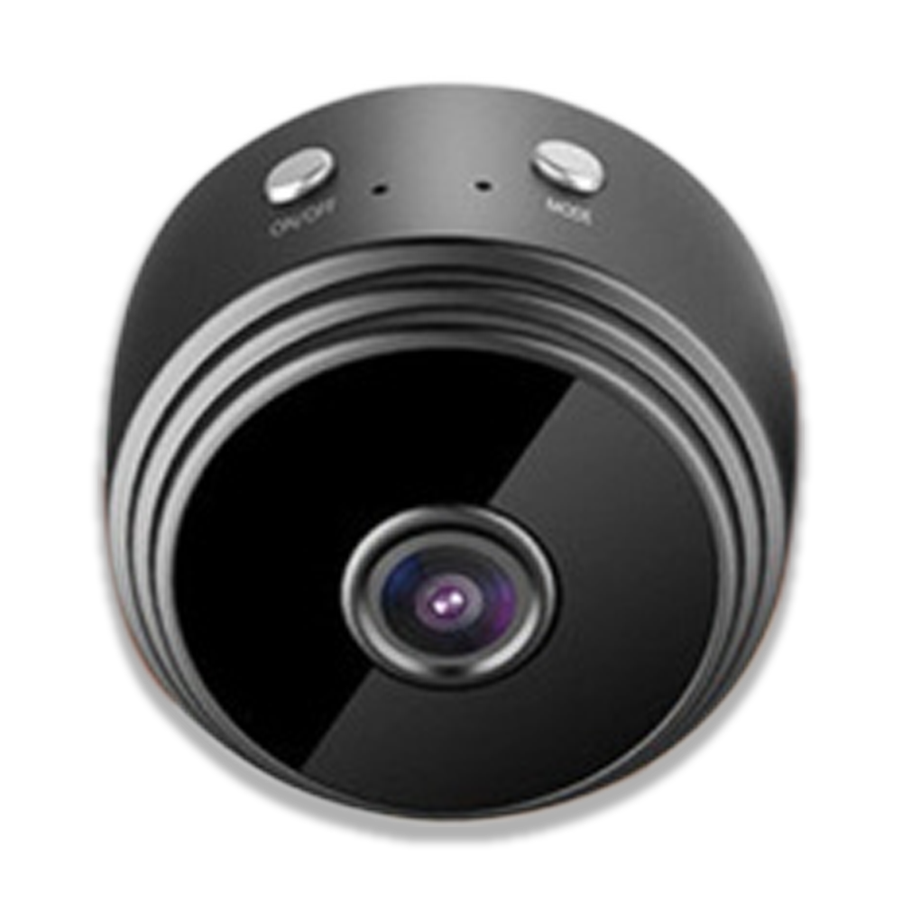 A9 Night Vision Wi-Fi Mini IP Camera - Black