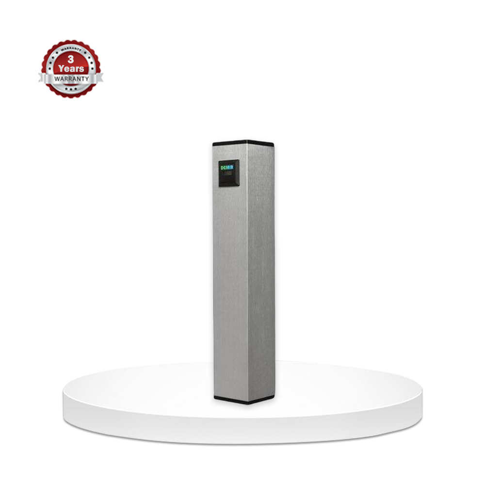 UV-C Air Disinfection Desair D-50 - D-50L - Silver and Black