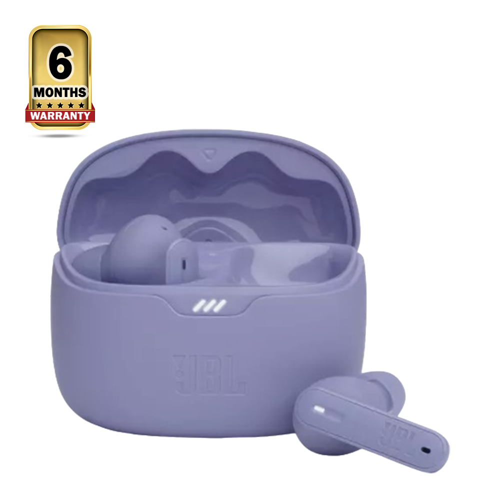 JBL Tune Beam True wireless Noise Cancelling Earbuds - Purple