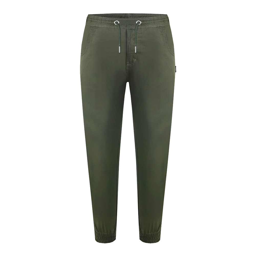 Cotton Joggers Pant For Men - Olive - OP239