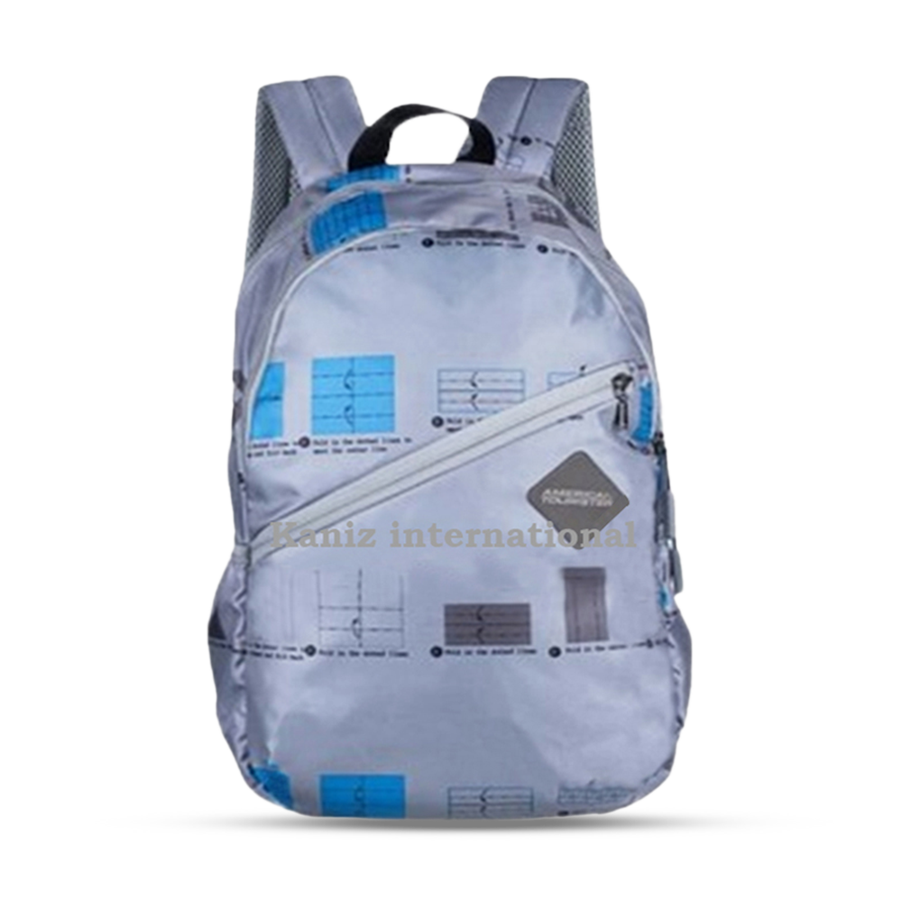 Amreican Tourister Cat Foaming Fabric Backpack For Unisex - Grey - CDATBGRAY