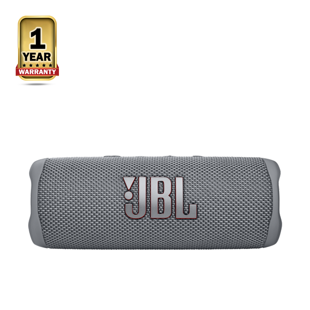 JBL Flip 6 IP67 Waterproof Portable Bluetooth Speaker - Grey