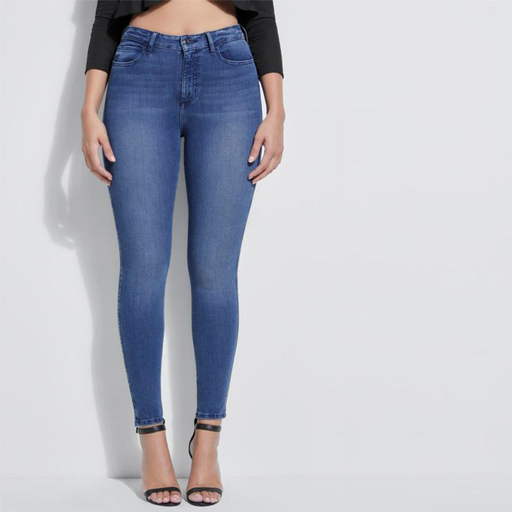 Denim Jeans Pant For Women - Blue- u3051