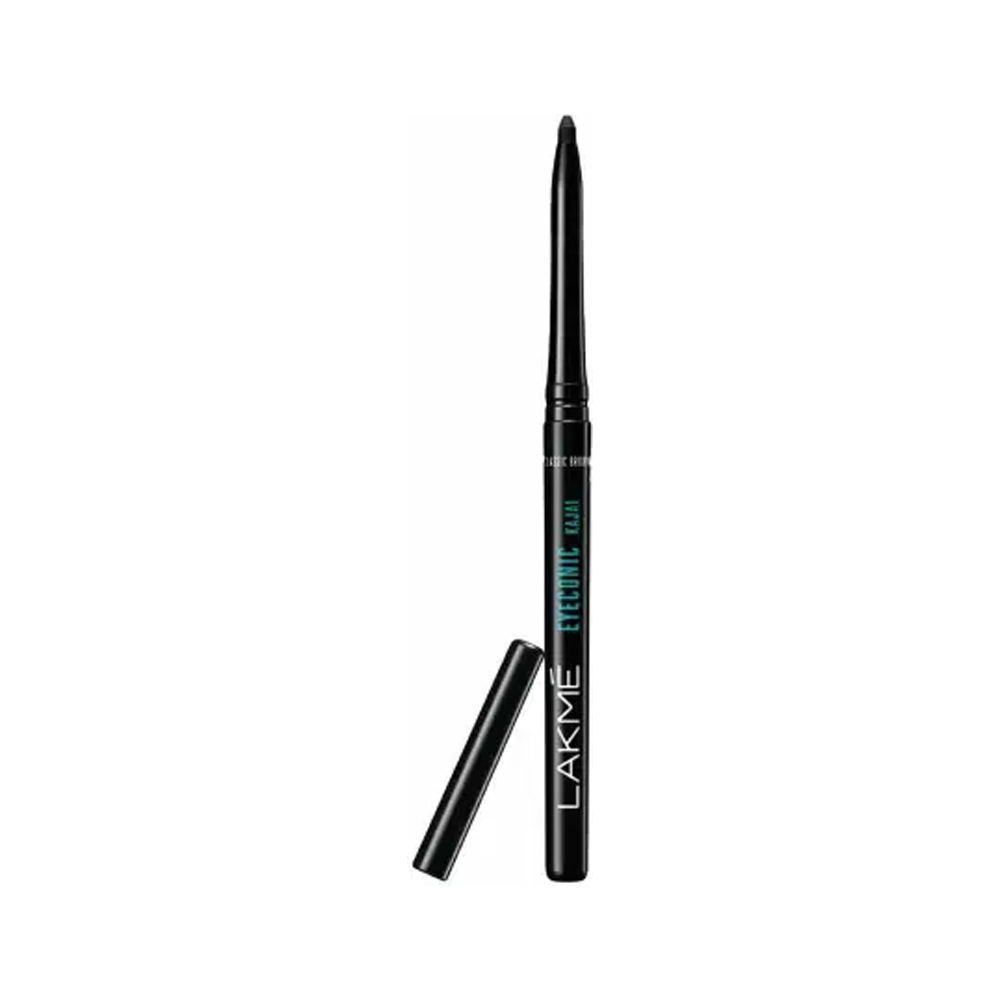 Lakme Eyeconic Kajal Pencil - 0.35 gm - Deep Black  