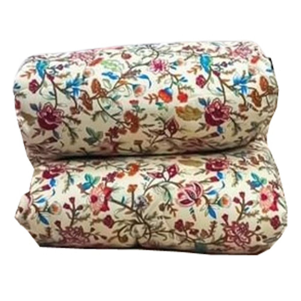 Twill Cotton King Size Comforter - Multicolor - CT-109