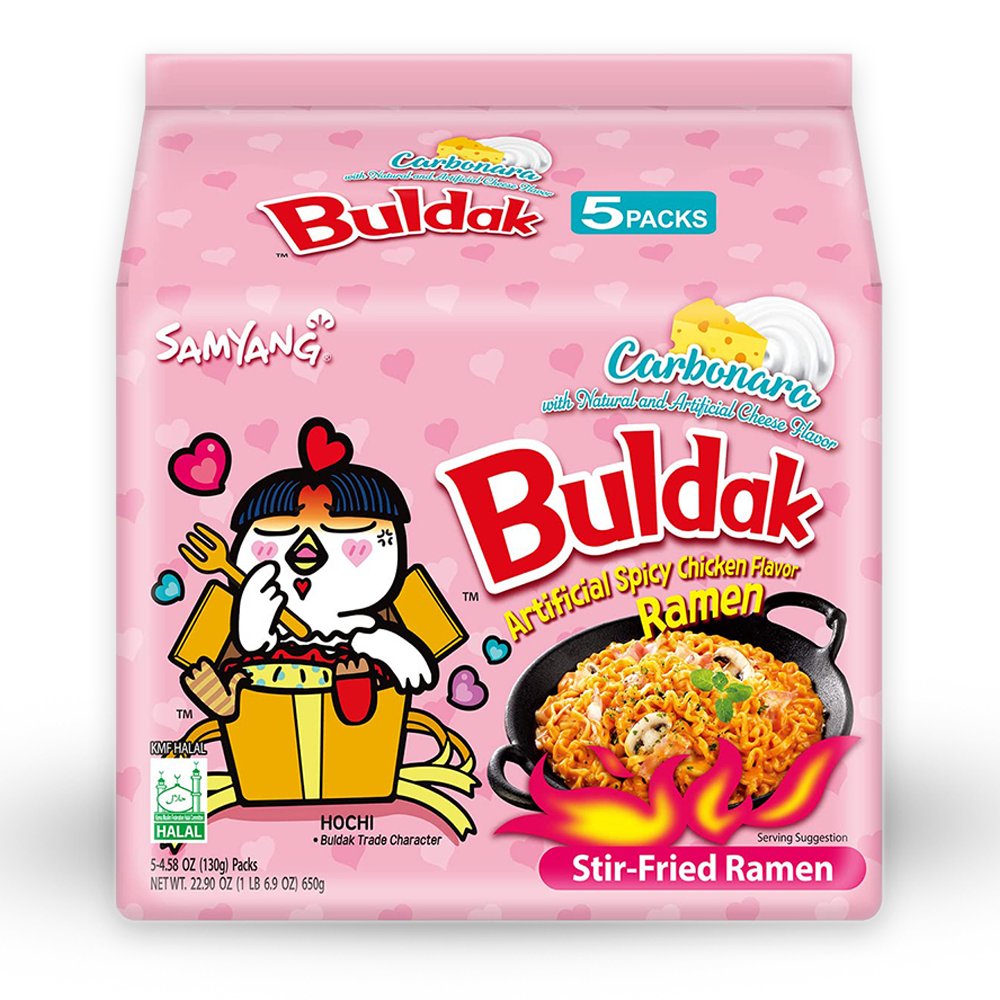 Samyang Buldak Hot Chicken Flavour Ramen 2X spicy 140g 5 Pack - Mr