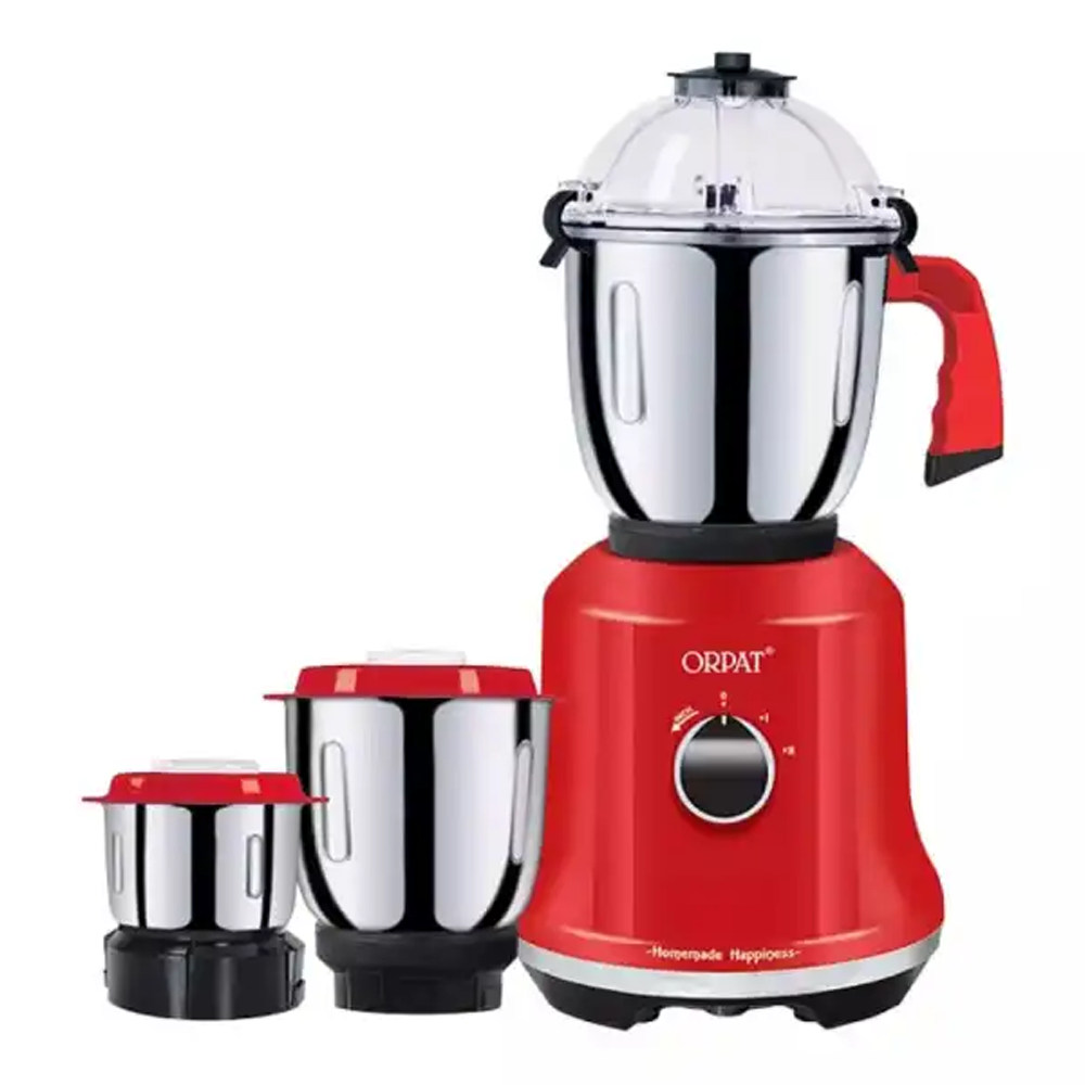 Orpat Mixer Grinder & Blender - 800 Watt - Empire Red