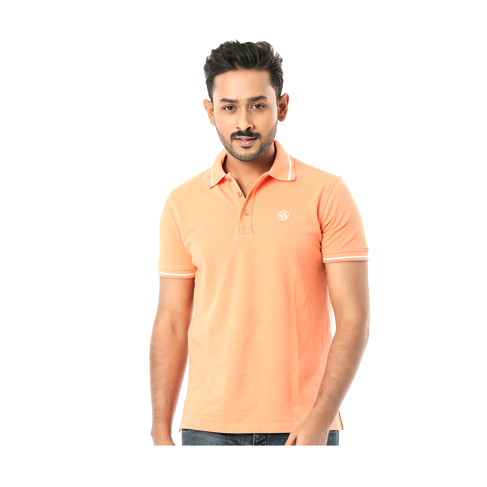 Cotton Short Sleeve Polo Tshirt - Pt06