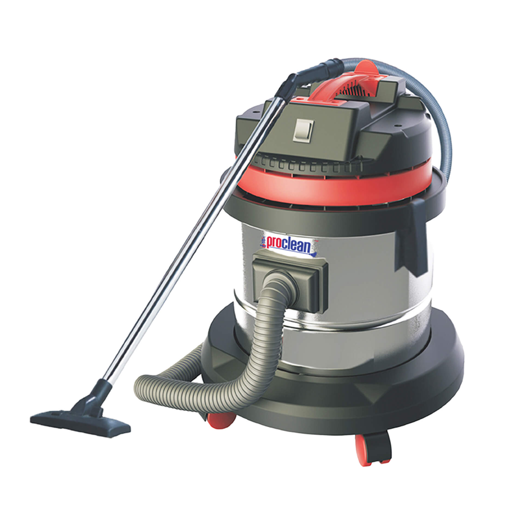 Stainless Steel Wet and Dry Heavy Duty Vacuum Cleaner - VC-1176 - 15 Liter