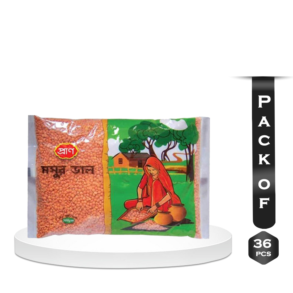 Pack Of 36pcs Pran Mushur Dal - 1Kg